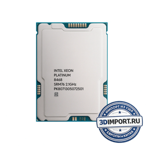 Intel Xeon Platinum 8468 48c 96t 2.1GHz 105MB L3 350W PK8071305072501 - Процессоры|Intel Xeon