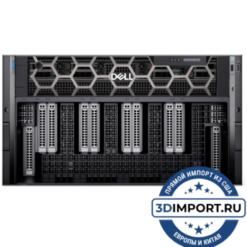 Сервер ИИ Xeon 8x NVIDIA H100 80GB (Dell)