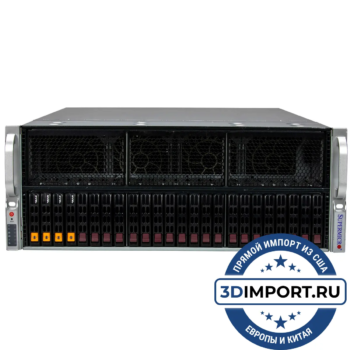 Сервер GPU Epyc 2x RTX 6000 Blackwell 96GB (Supermicro)