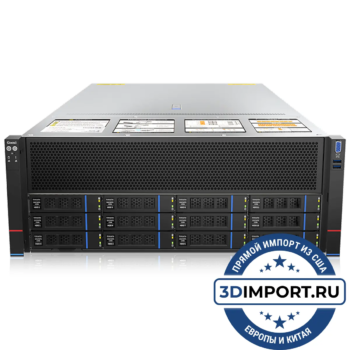 Сервер виртуализации Xeon 64-Core NVIDIA A16 64GB для Визуализации и Revit (4U)